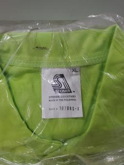 12 New Steiner 30in Lime Green Weldlite Welding Jackets Size XL