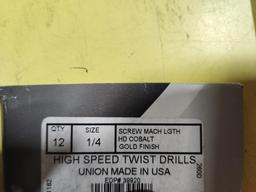 New High Speed Twist Drill Inventory