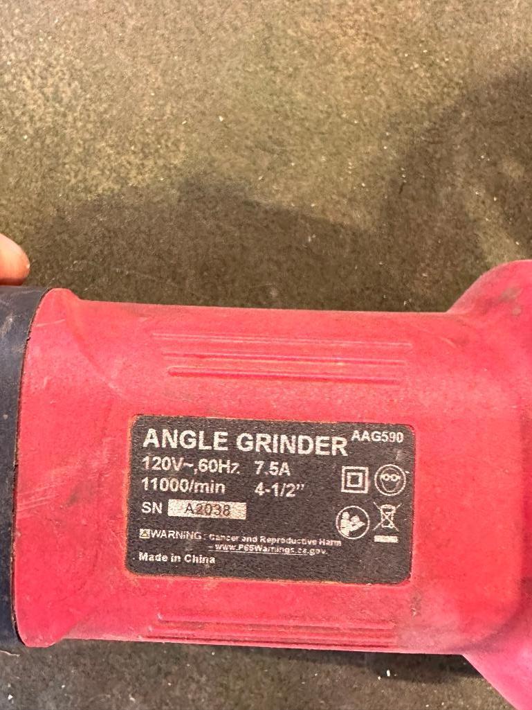 Avid Power Angle Grinder, B&S Vibratory Sander