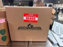 (2) New Alliance Kit Door Glass UC18/25 12DIA Z117A13 No. F290205P, New in Box