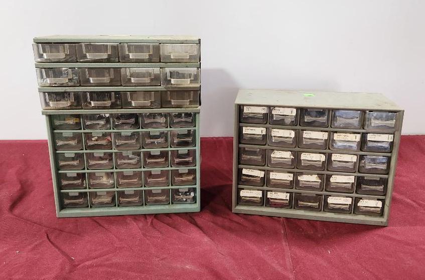 Lot of 2 Drawer Storage Organizers