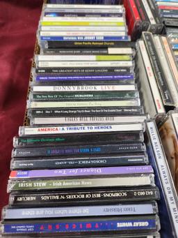 Box of Music CD's, Rock 'n Roll, Country, Classic Rock, Alternative, See Images for Titles