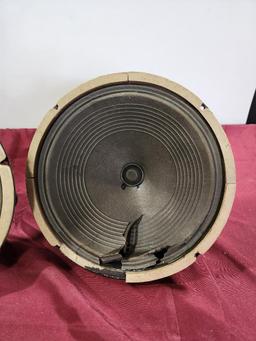Set of Jensen Eletro-Dynamic Concert Speakers Model A-12