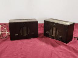 Set of Western Electric 100F Loud Speaker Set