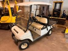 Club Car Electric Golf Cart w/ Convertible Back Seat or Storage, As-Is, No Charger