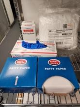 Patty Paper, Gloves, Baking Soda, Disposable Nets
