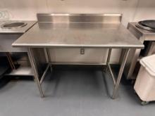 Stainless Steel Prep Table 48in x 36in H x 30in