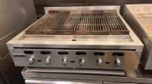 Vulcan VACB36-101 Nat. Gas Charbroiler, 36in x 24in Cook Surface