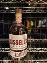 4 Bottles of Maker's Mark, Michter's Straight Rye & Russell's Reserve Bourbon Whiskey 750ml