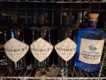 4 Bottles of Plymouth Gin& Hendrick's Gin1L