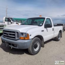 1999 FORD F-250 SUPERDUTY XL, 5.4L TRITON, RWD, SINGLE CAB, LONG BED