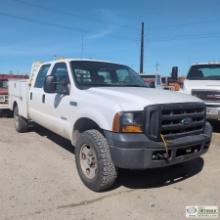 2006 FORD F-350 SUPERDUTY, 6.0L POWERSTROKE, CREW CAB, SERVICE BED