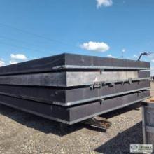 4 EACH. CONNEX ROOF SPAN, APPROX 18FT WIDE X 40FT LONG