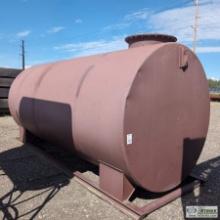 FUEL TANK, 3000GAL, STEEL CONSTRUCTION, SKID MOUNTED