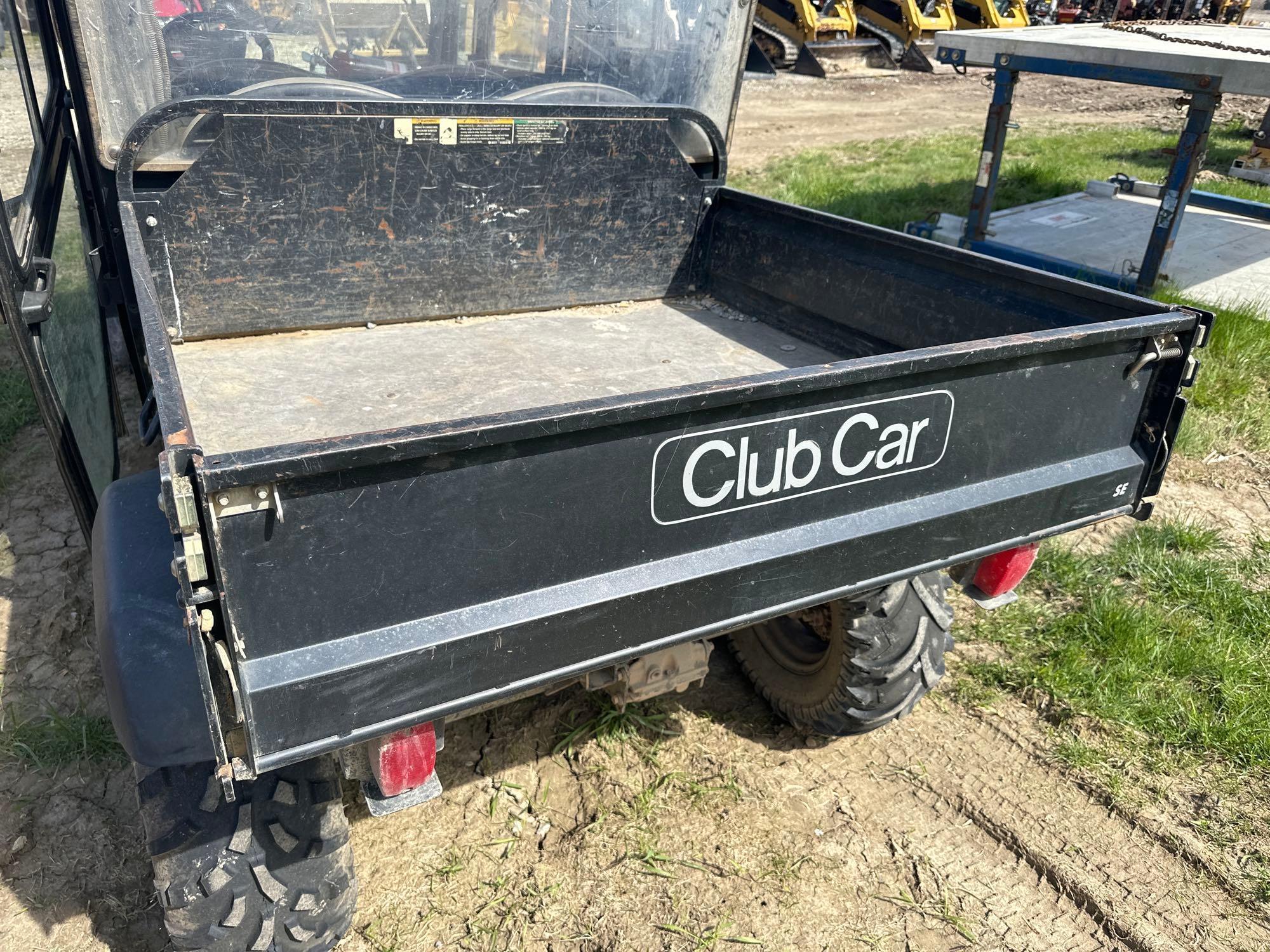 2017 CLUB CAR CARRYALL 1700 UTILITY VEHICLE 4x4, powered by diesel engine, equipped with EROPS,