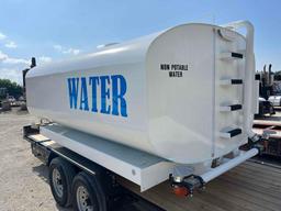 NEW SPLASH 3,750 GALLON WATER TRUCK BODY equipped with 14ft., 3,750 Gallon Water Tank Kit, 3/16