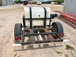 2012 NORTHERN TOOL WATER TRAILER VN:4K1PT4C18CK002937 equipped with 200 gallon poly tank,