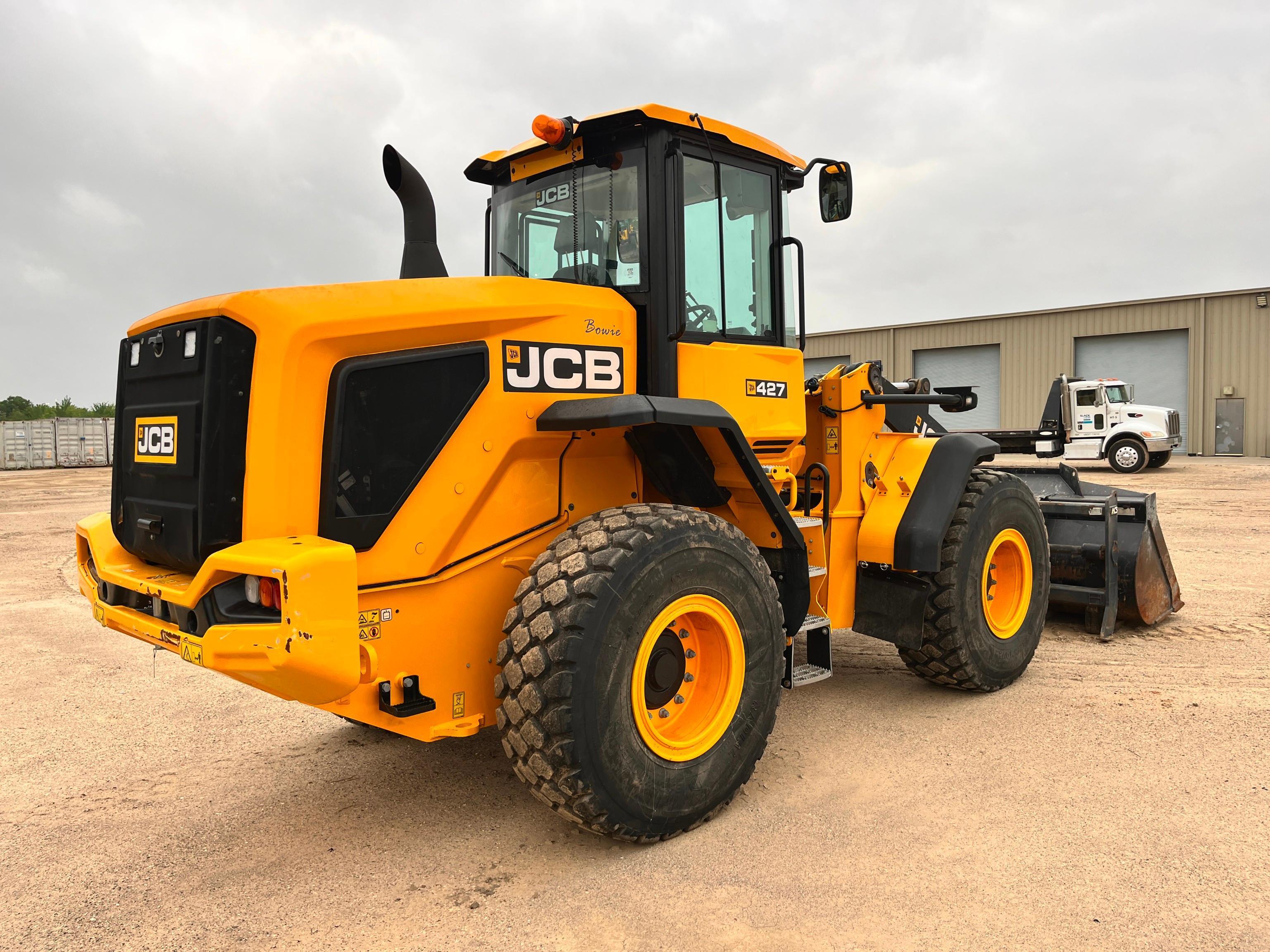 2021 JCB 427ZX RUBBER TIRED LOADER SN:JCB4A6AEHN3079329 powered by 6.7 liter diesel engine, equipped