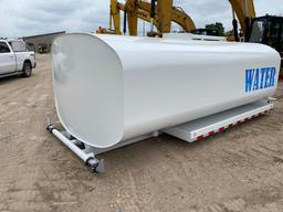 NEW 2024 SPLASH 4,000 GALLON WATER TRUCK BODY VN:627076 equipped with 15ft., 4,000 Gallon Water Tank