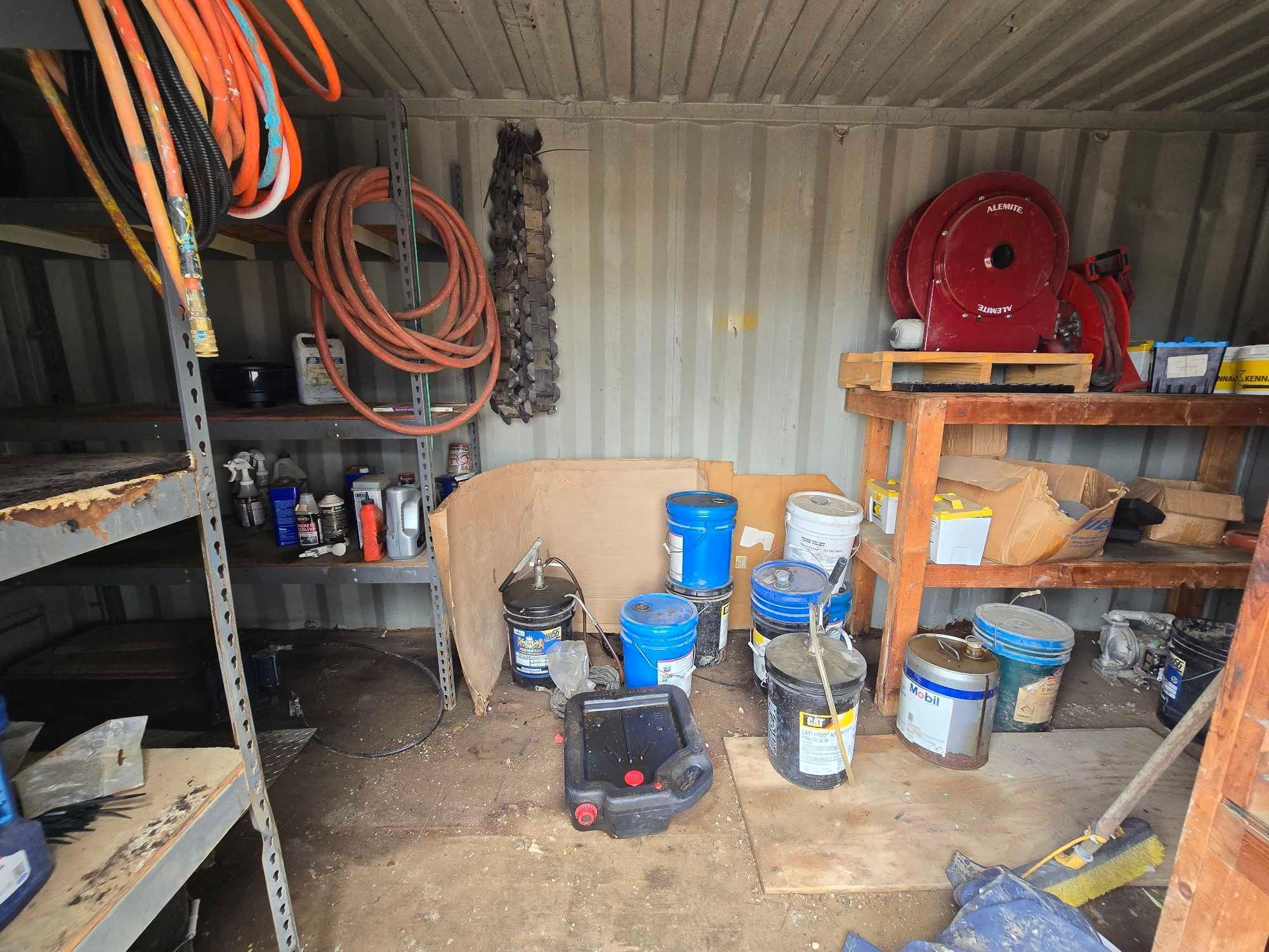 CONTENTS OF CONTAINER SUPPORT EQUIPMENT