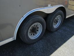 TAGALONG TRAILER 2022 MTI 8 1/2' x 24' Heavy Duty Tandem axle aluminium Car Hauler trailer SN