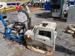 STONE REVERSIBLE PLATE COMPACTOR... SUPPORT EQUIPMENT powered by Hatz diesel engine.... U-T282