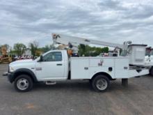 2016 DODGE 4500HD BUCKET TRUCK VN:277869 powered by 6.4L Hemi gas engine, equipped with Allison
