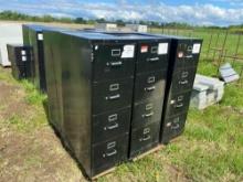 (6) FILING CABINETS SUPPORT EQUIPMENT