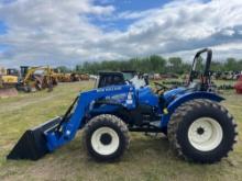 NEW NEW HOLLAND...WORKMASTER...50 TRACTOR LOADER SN; NH5611773 4x4, powered by diesel engine, equipp