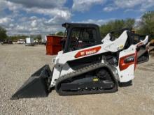 NEW UNUSED BOBCAT T64R-SERIES RUBBER TRACKED SKID STEER powered by diesel engine, equipped with