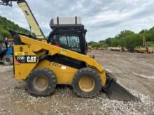 2018 CAT 272D2 XHP SKID STEER SN:MD200863 equipped with cab, air, heat, 2-speed, high flow