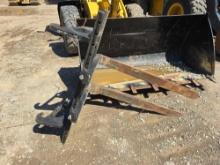 CAT FORKS RUBBER TIRED LOADER ATTACHMENT