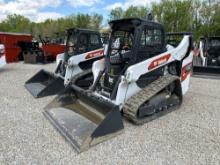 NEW UNUSED BOBCAT T64R-SERIES RUBBER TRACKED SKID STEER powered by diesel engine, equipped with