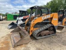 2018 CASE TR310 RUBBER TRACKED SKID STEER SN:NHM435967 powered by diesel engine, equipped with