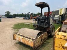 INGERSOLL RAND SD45D VIBRATORY ROLLER SN:195715 powered by diesel engine, equipped with OROPS, 56in.
