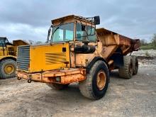 VOLVO A25B ARTICULATED HAUL TRUCK 6x6, powered by Volvo diesel engine, equipped with Cab, 25 ton