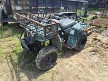 YAMAHA UTILITY VEHICLE powered by gas engine. SELLS BILL OF SALE ONLY, NO TITLE.