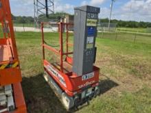 2017 SKYJACK SJ16 SCISSOR LIFT SN:14011697 electric powered, equipped with 16ft. Platform height,