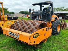 2015 CASE SV212 VIBRATORY ROLLER SN:DDDSV212NFNTC3806 powered by diesel engine, equipped eith OROPS,