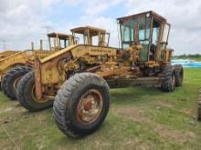 CAT 140G MOTOR GRADER SN:72V3026 powered by Cat diesel engine, equipped with EROPS, moldboard,