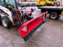 WESTERN 8FT.-10FT. WIDEOUT POWER ANGLE SNOW PLOW, ULTRAMOUNT 2 SNOW EQUIPMENT. Located: 4810 Lilac