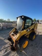 CAT 246C SKID STEER powered by Cat diesel engine, equipped with EROPS, auxiliary hydraulics,