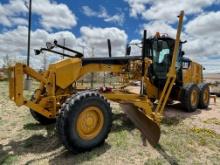2013 CAT 140M2 MOTOR GRADER SN:M9D01568 powered by Cat diesel engine, equipped with EROPS, air,