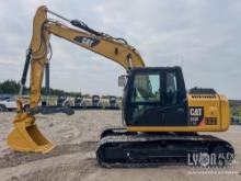 2020 CAT 313FLGC HYDRAULIC EXCAVATOR SN:GJD10335 powered by Cat diesel engine, equipped with Cab,