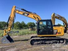 2020 CAT 313FLGC HYDRAULIC EXCAVATOR SN:GJD10387 powered by Cat diesel engine, equipped with Cab,