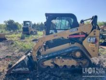 2020 CAT 259D3 RUBBER TRACKED SKID STEER SN:CW904077 powered by Cat diesel engine, equipped with