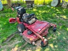 EXMARK TTX650EKC604N0 TURF TRACER COMMERCIAL MOWER SN:402134218 powered by Kohler gas engine,