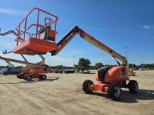 JLG 600AJ BOOM LIFT SN:0300160557 4x4, powered by diesel engine, equipped with 60ft. Platform