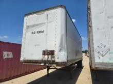 TRAILMOBILE... ...VAN TRAILER V-9007818... equipped with 28ft. Van body, single axle. SOLD BILL...OF