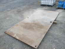 ROAD PLATE SUPPORT EQUIPMENT 5' X 10' X 3/4'' STREET STEEL PLATE ROAD PLATE